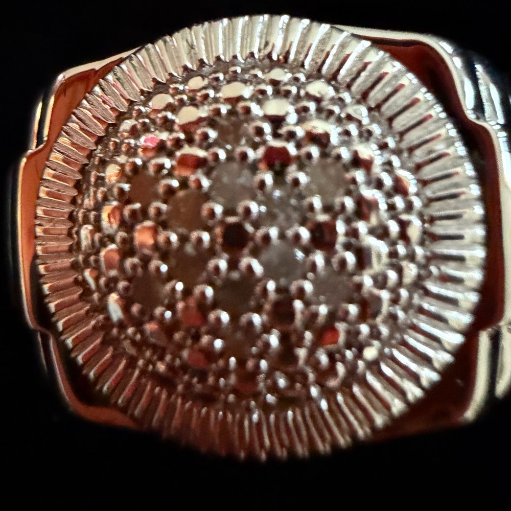 Gold Textured Ring